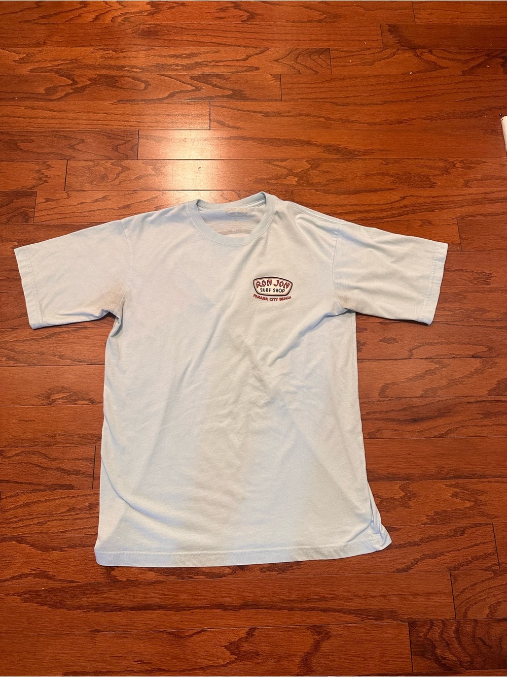 Ron Jon Light Blue Short-Sleeve Logo T-Shirt